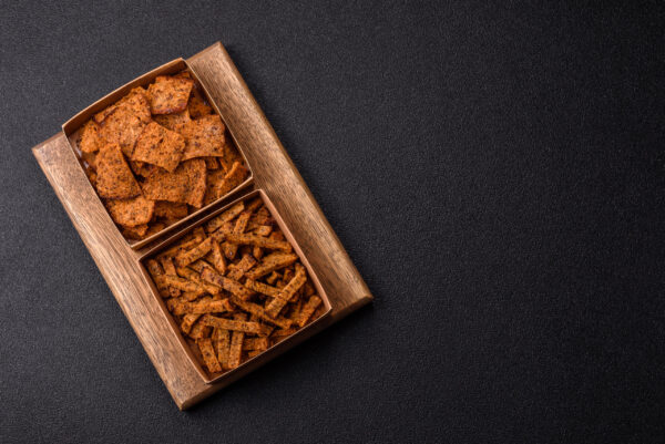 crispy homemade brown bread crackers or croutons w 2026 03 25 05 51 59 utc