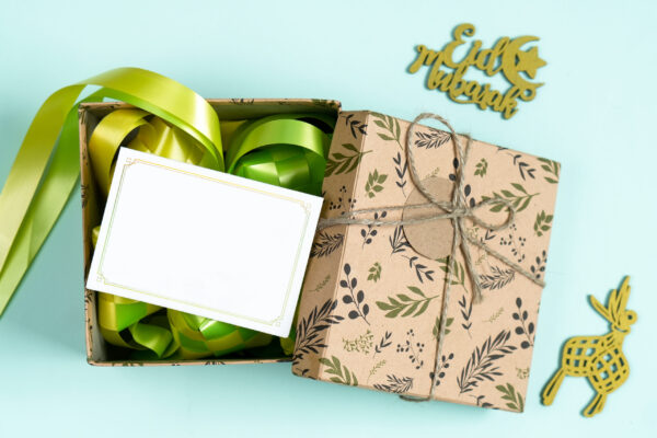 eid gift box with message card and ribbon 2026 01 08 08 08 43 utc