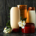hair care accessories against rustic wooden backgr 2026 03 24 22 06 23 utc