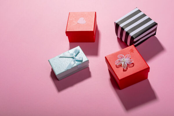 high angle view of multi colored valentine present 2026 03 25 01 44 36 utc
