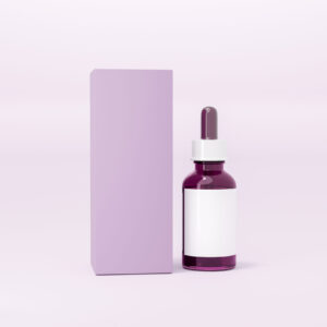 liquid serum woman skincare blank label glass drop 2026 03 08 22 56 25 utc