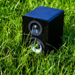 loud speaker box on the grass background 2026 03 26 01 11 55 utc