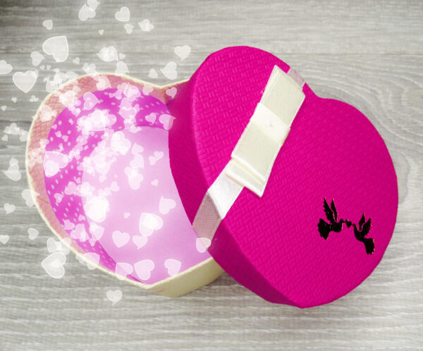 love valentine s day composition with hearts gift 2026 03 26 03 26 41 utc