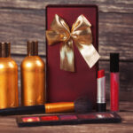 perfume and gift box on wooden table 2026 03 09 07 17 14 utc