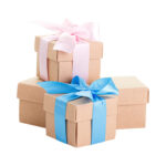stacked presents with pink and blue ribbons 2026 01 09 10 23 11 utc