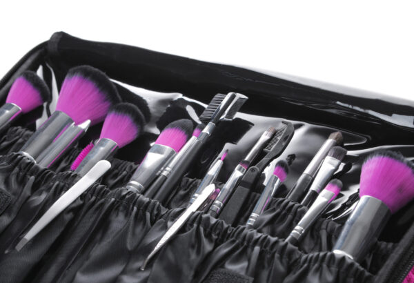 stylish case with tweezers and brushes for applyin 2026 03 27 03 02 08 utc