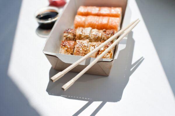 sushi takeout delivery with soy sauce ginger was 2026 03 17 20 21 28 utc