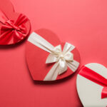 valentine s day romantic gifts with hearts on red 2026 03 20 04 55 26 utc