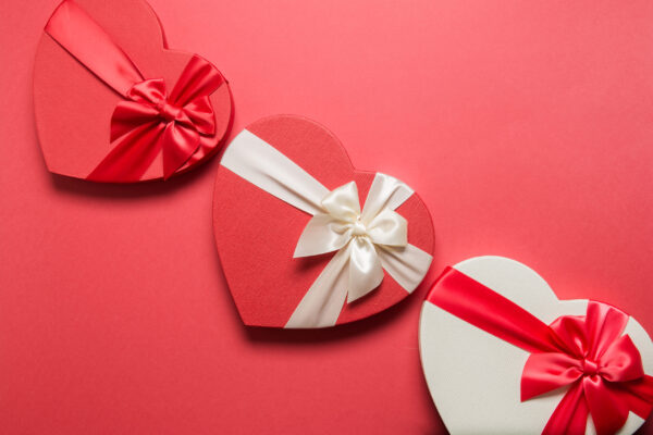 valentine s day romantic gifts with hearts on red 2026 03 20 04 55 26 utc