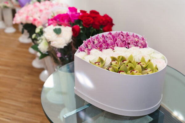 vases with bouquets of flowers storage of donated 2026 03 09 01 50 38 utc