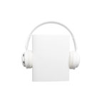 white headphones around open book top view conce 2026 03 26 23 56 50 utc