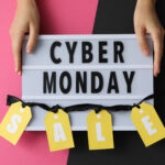 cyber monday sale sign with yellow price tags 2026 03 24 22 14 05 utc