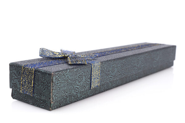 elegant gift box with blue decorative ribbon 2026 03 09 05 20 48 utc