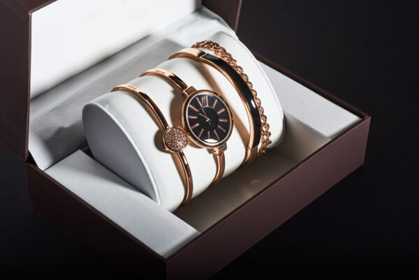 elegant watch and bracelets in a gift box 2026 01 08 23 57 19 utc