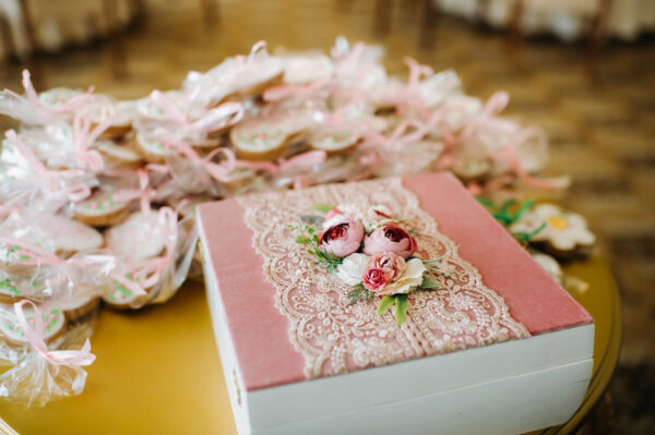 elegant wedding gift and treats on table 2026 01 09 07 51 12 utc