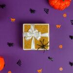 fun halloween gift with pumpkins and spiders 2026 03 17 14 46 07 utc