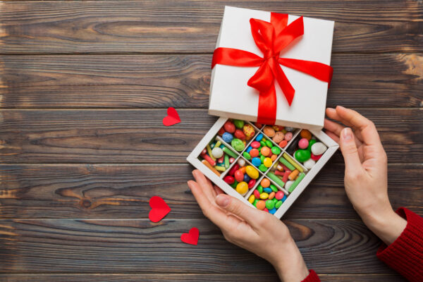 gift box of candies with decorative red bow 2026 01 11 13 52 32 utc