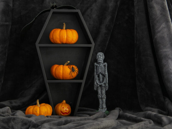 halloween decoration with pumpkins and skeleton fi 2026 03 17 08 01 38 utc