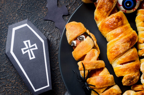 halloween themed sausage appetizers with decorativ 2026 01 08 22 06 31 utc
