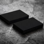 minimalist black business cards on dark textured s 2026 03 20 04 46 26 utc