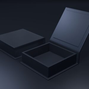 open black box container packaging on dark backgro 2026 03 09 03 25 35 utc