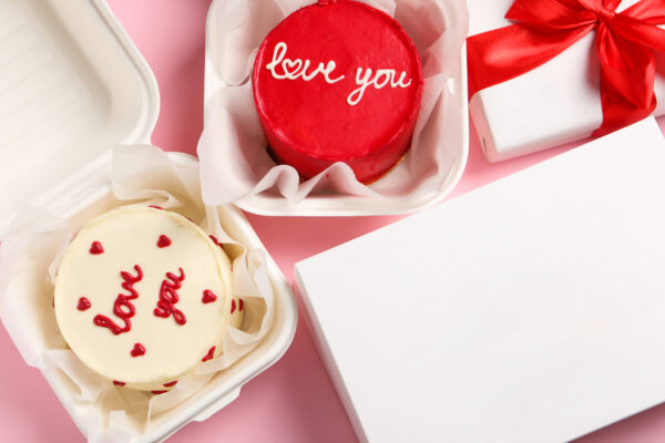 red and white cakes in boxes with gifts 2026 04 08 14 50 07 utc