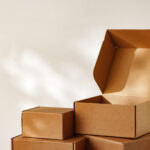 stack of brown cardboard boxes on white background 2026 03 19 09 08 45 utc