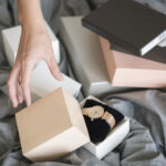 unboxing elegant wristwatch present on luxurious b 2026 01 07 22 58 53 utc