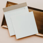 white blank paper square card mockup on gold tray 2026 03 16 22 54 11 utc