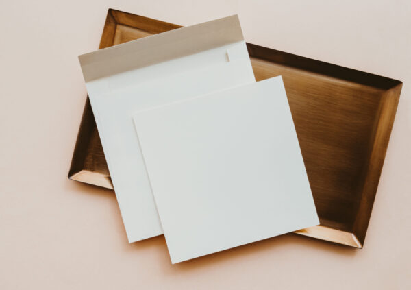 white blank paper square card mockup on gold tray 2026 03 16 22 54 11 utc