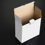 white cardboard box on a black background 2026 03 17 17 48 50 utc