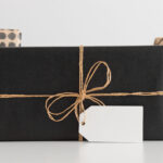 wrapped gifts with blank tag and twine 2026 03 17 08 18 16 utc