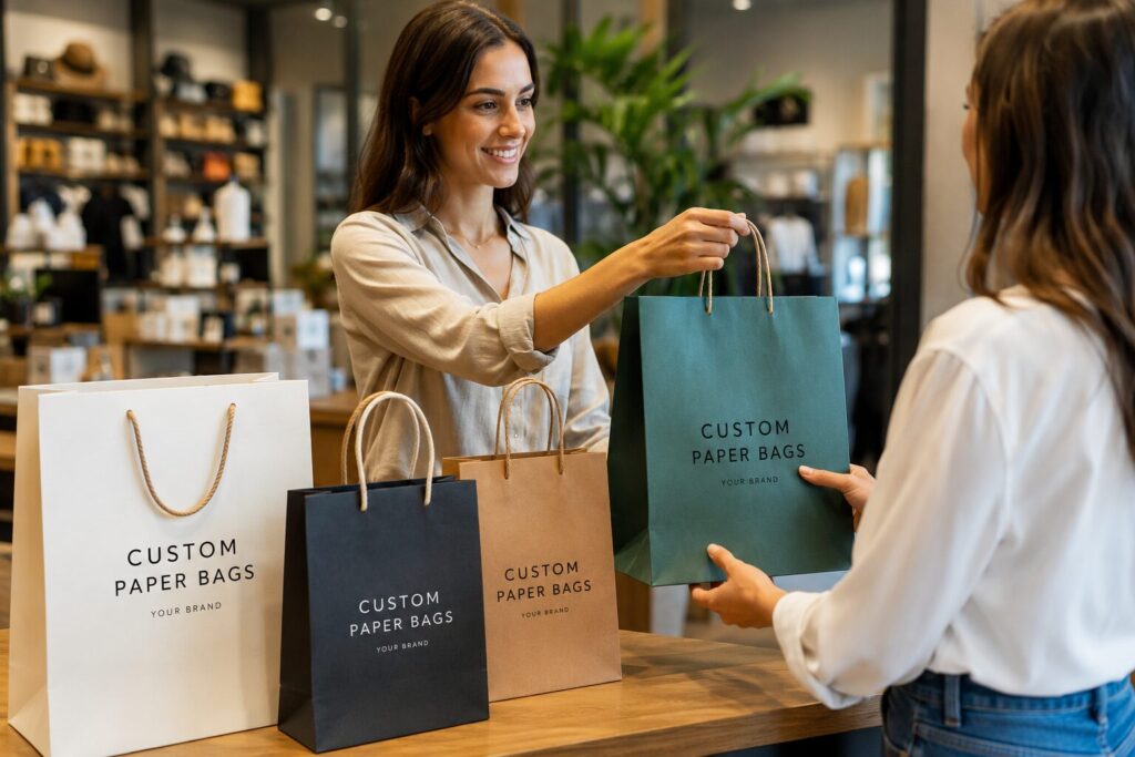 Custom Paper bags 2