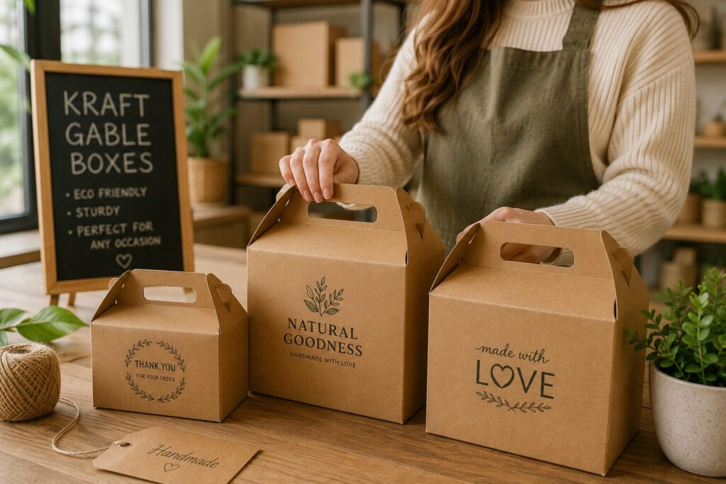 Kraft Gable Boxes 2