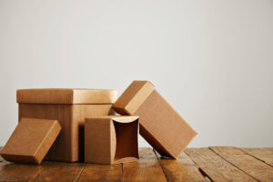 Cardboard boxes for packaging in the UK